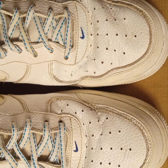 Nike Air Force 1 LV8 Reflective DN4433-100 Royal Blue - Picture 6 of 9